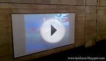 Видеореклама в метро Санкт